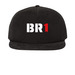 BR1 Hats, a Black Printed Umpqua Snapback Cap