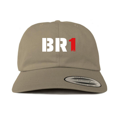 BR1 Hats, a Khaki Printed Classic Baseball Cap