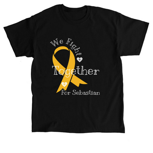 Unisex Tee - We Fight, a Black Classic Unisex Tee