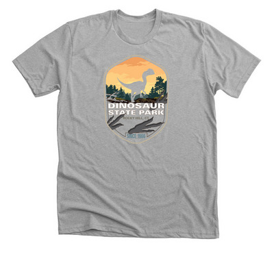 60 Years of tracking our History, a Athletic Heather Premium Unisex Tee