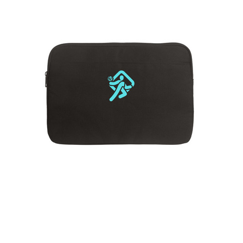 Bounce Academy, a Black Canvas Laptop Sleeve