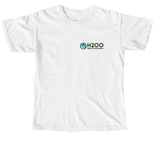 Heirs To Our Ocean - Classic White, a White Comfort Colors Unisex Tee