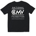 Ask Me about CMV, a Black Softstyle Cotton Tee (back-view)
