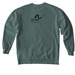 Bee You Tops, a Blue Spruce Comfort Colors Crewneck Sweatshirt (back-view)