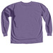 Stanbridge Long Sleeve Tees, a Grape Comfort Colors Long Sleeve Tee (back-view)