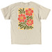 The garden, a Sand Classic Unisex Tee (back-view)