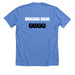 Labor Day 2026, a Heather Columbia Blue Premium Unisex Tee (back-view)