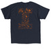 Illini merch, a Navy Classic Unisex Tee (back-view)