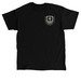 "Abide, Embark" Cream Logo, a Black Classic Unisex Tee