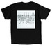 Bateria, a Black Classic Unisex Tee (back-view)