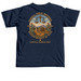 WDTX CHU?Armadillo (fixed!), a True Navy Comfort Colors Unisex Tee (back-view)