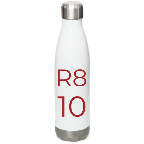R810, a White Stainless Steel Water Bottle