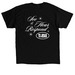 Jesus Won, a Black Classic Unisex Tee (back-view)
