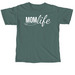 MomLife Logo Comfort Colors Tee, a Blue Spruce Comfort Colors Unisex Tee