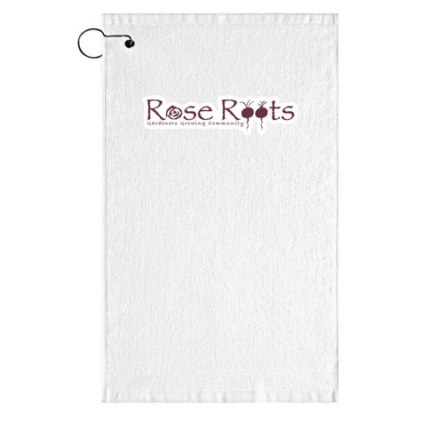 Golf Towel, a White Golf Towel