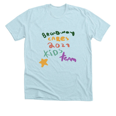 BCEFA 5k Kids Team, a Heather Ice Blue Premium Unisex Tee