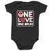 Baby One Drum, a Black Infant Onesie