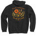 not alone sweatshirt, a Black Pullover Hoodie (back-view)