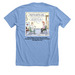 25th Fibromyalgia Awareness Day Shirt, a Heather Carolina Blue Premium Unisex Tee (back-view)