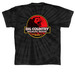 A Walk In The Park, a Black Classic Tie Dye Tee (back-view)