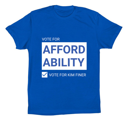 The Affordability Shirt, a True Royal Premium Cotton Tee