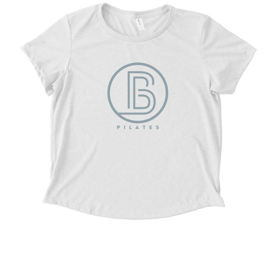 T-Shirts, a Bright White Allmade Eco Triblend Women?s Scoop Neck Tee