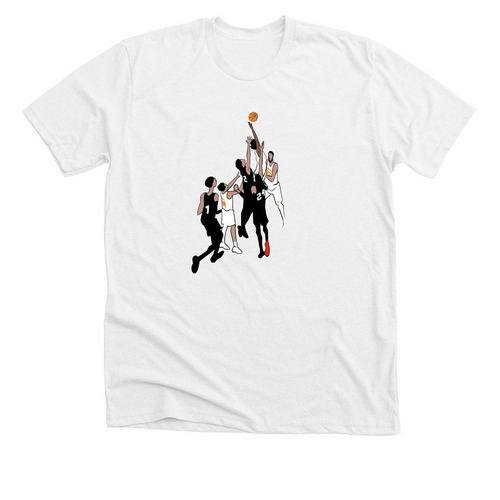 Triple OG, a Solid White Blend Premium Unisex Tee