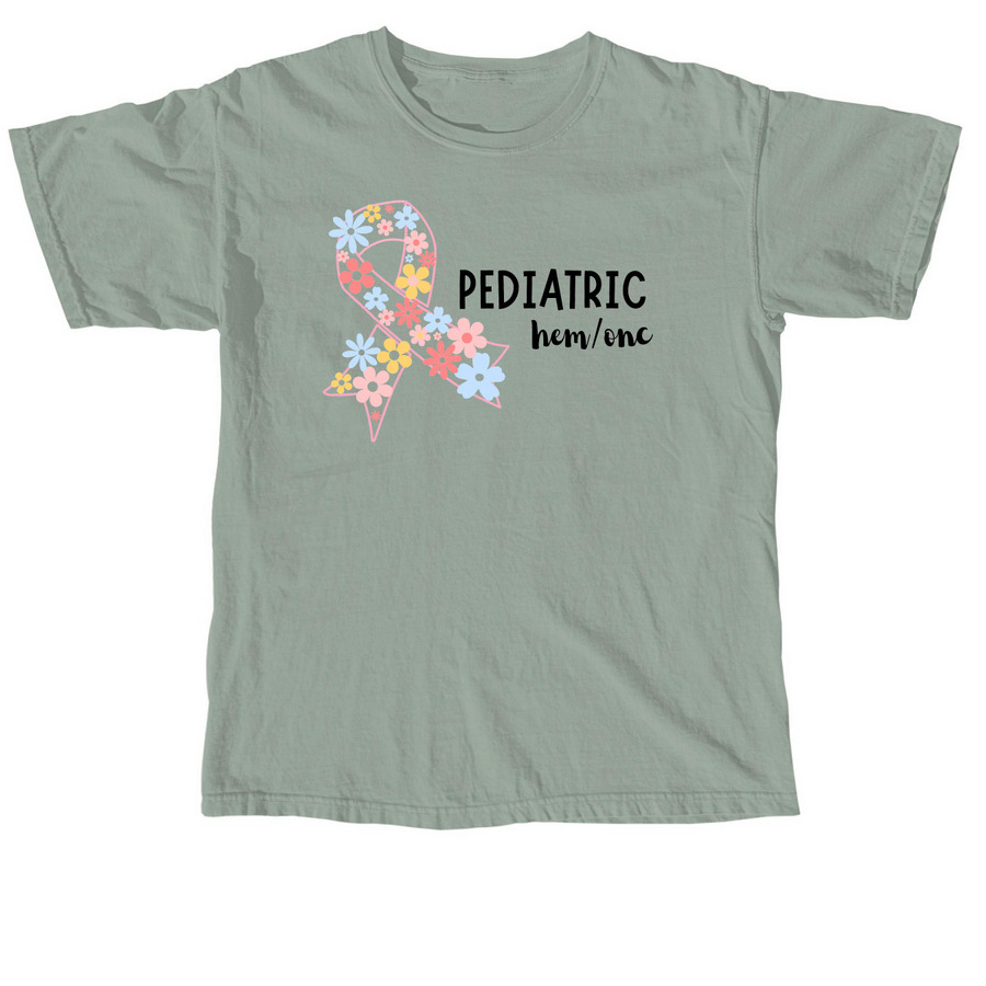 Ribbon Peds Hem/Onc, a Bay Comfort Colors Unisex Tee