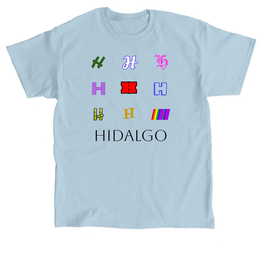 Adult&nbsp;'Hidalgo' Flashy Tees & Sweaters, a Light Blue Classic Unisex Tee