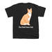 This Shirt Saves Cats, a Black Youth Unisex Tee (back-view)