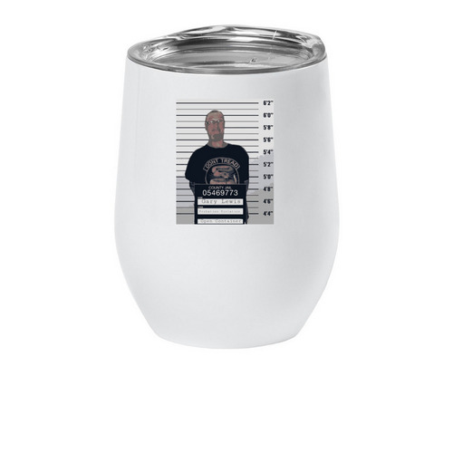 Gary wine tumbler&nbsp;, a White Insulated Wine Cup