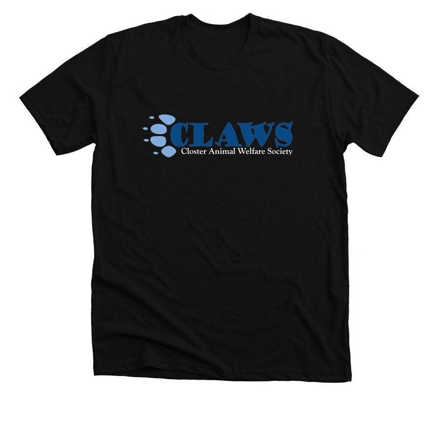 CLAWS Apparel Sale, a Solid Black Blend Premium Unisex Tee