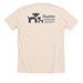 Tell Your Cat I Said Pspsps, a Heather Soft Cream Premium Unisex Tee (back-view)