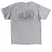 Black letter merch, a Sport Grey Classic Unisex Tee (back-view)