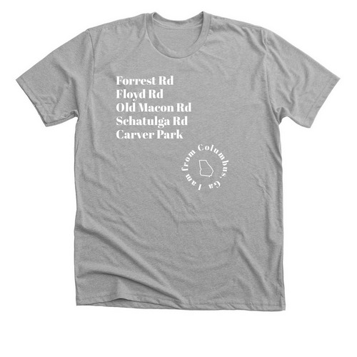 Hometown Edition: East Midtown to Southside, a Athletic Heather Premium Unisex Tee