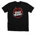 Dad Band Tee Shirt, a Solid Black Blend Premium Unisex Tee