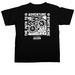 Cultural Trail Adventure Tee, a Black Comfort Colors Unisex Tee (back-view)