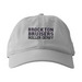 Varsity Lettering Black Ink Hats, a Dolphin