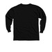 Go Crazy Camp Winter Collection, a Black Youth Long Sleeve Tee (back-view)