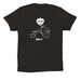 Boo-P, a Black Premium Cotton Tee