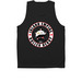 IE Roller Derby Performance Apparel, a Black Unisex Performance Tank