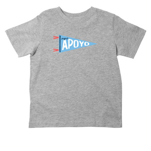 Vintage Pennant - Toddler, a Heather Toddler Tee