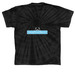 Sibe Loading, a Black Classic Tie Dye Tee (back-view)