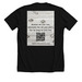 CAMO Advocate, a Solid Black Blend Premium Unisex Tee (back-view)