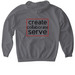 Cabot Theatre Hoodie, a Charcoal Gildan Softstyle Pullover Hoodie (back-view)