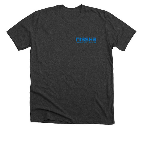 Nissha Original, a Dark Grey Heather Premium Unisex Tee