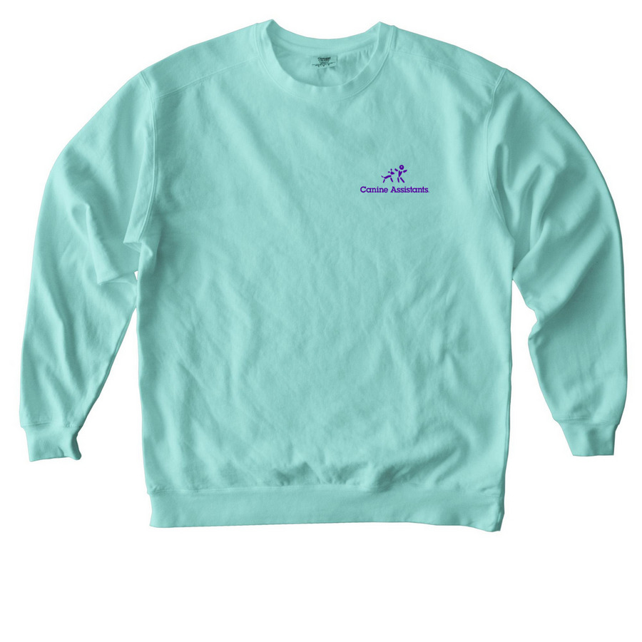 Dusty, a Chalky Mint Comfort Colors Crewneck Sweatshirt