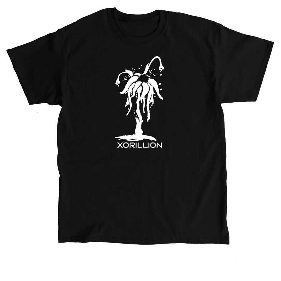 Xorillion White Logo, a Black Classic Unisex Tee