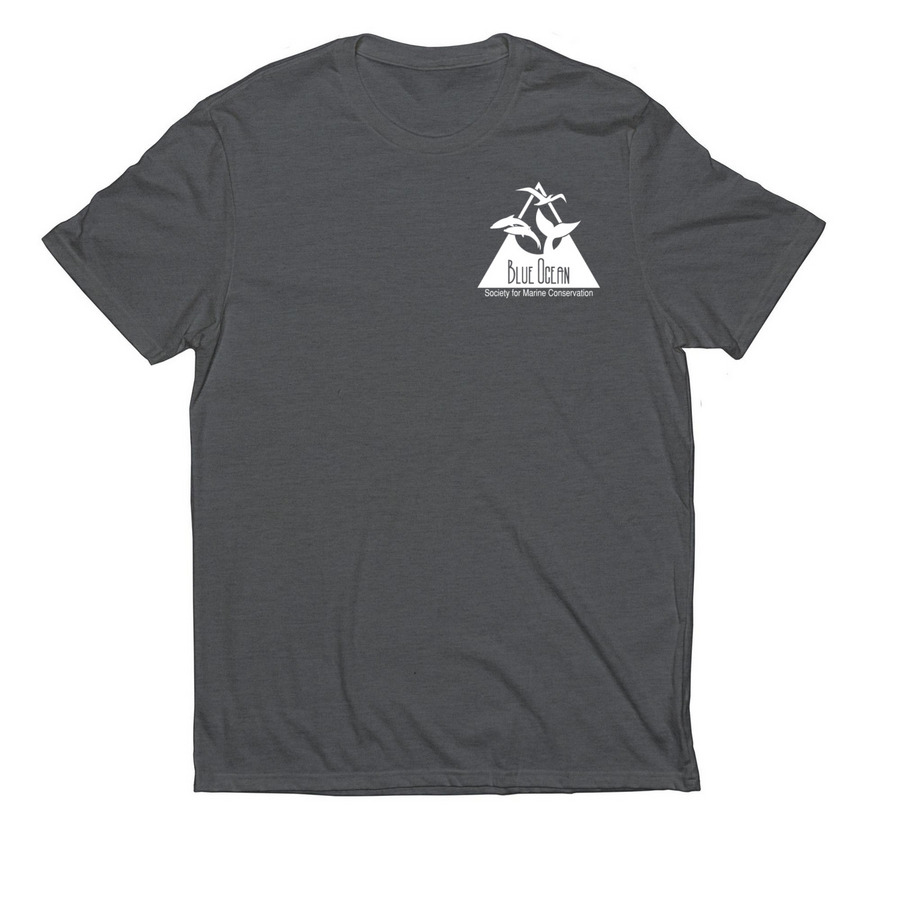Heal the Ocean, Heal Ourselves, a Terrain Grey Allmade Eco Triblend Unisex Tee