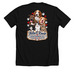 HOKAFI GEAR - T-Shirts - Two Sided Logo, a Solid Black Blend Premium Unisex Tee (back-view)